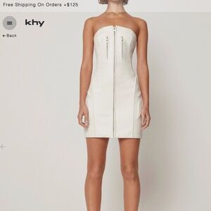 KHY Leather Dress
